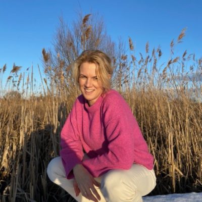 Wilma Heddema hurken vierkant